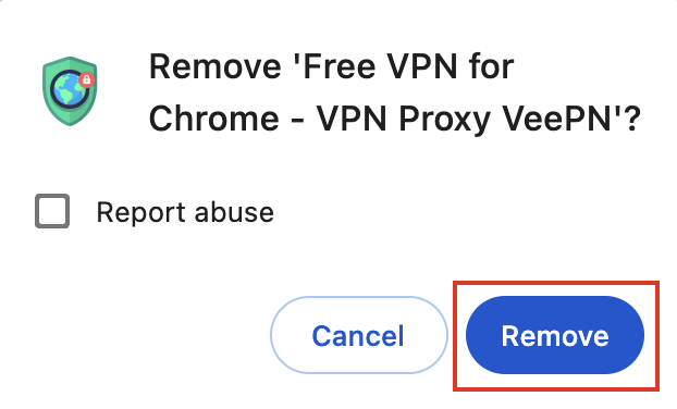 How to Remove VeePN Chrome Extension