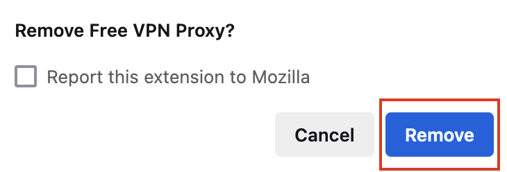 How to Remove VeePN Firefox Extension