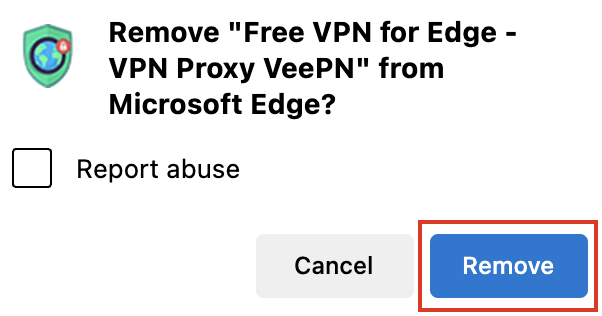 How to Remove VeePN Edge Extension