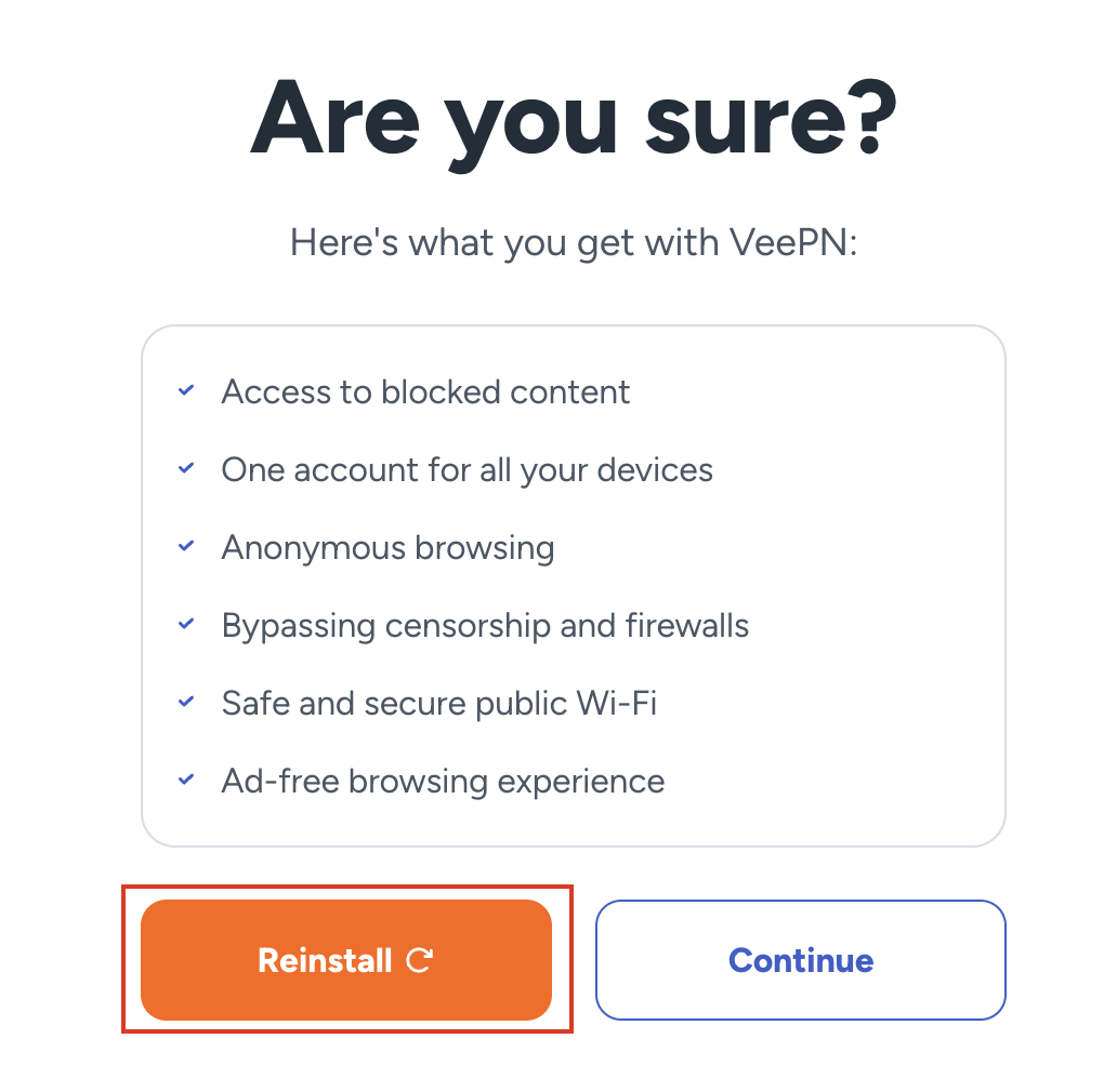 How to Reinstall VeePN Chrome Extension
