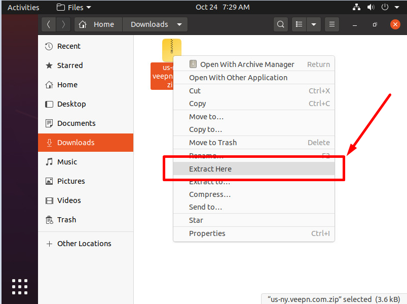 Extract Configuration Files
