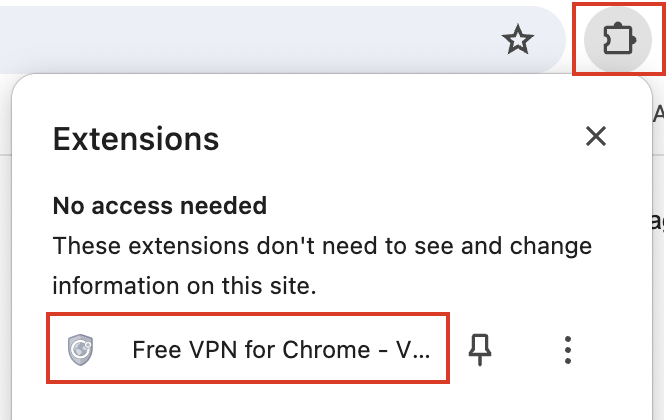 How to Open VeePN Chrome Extension