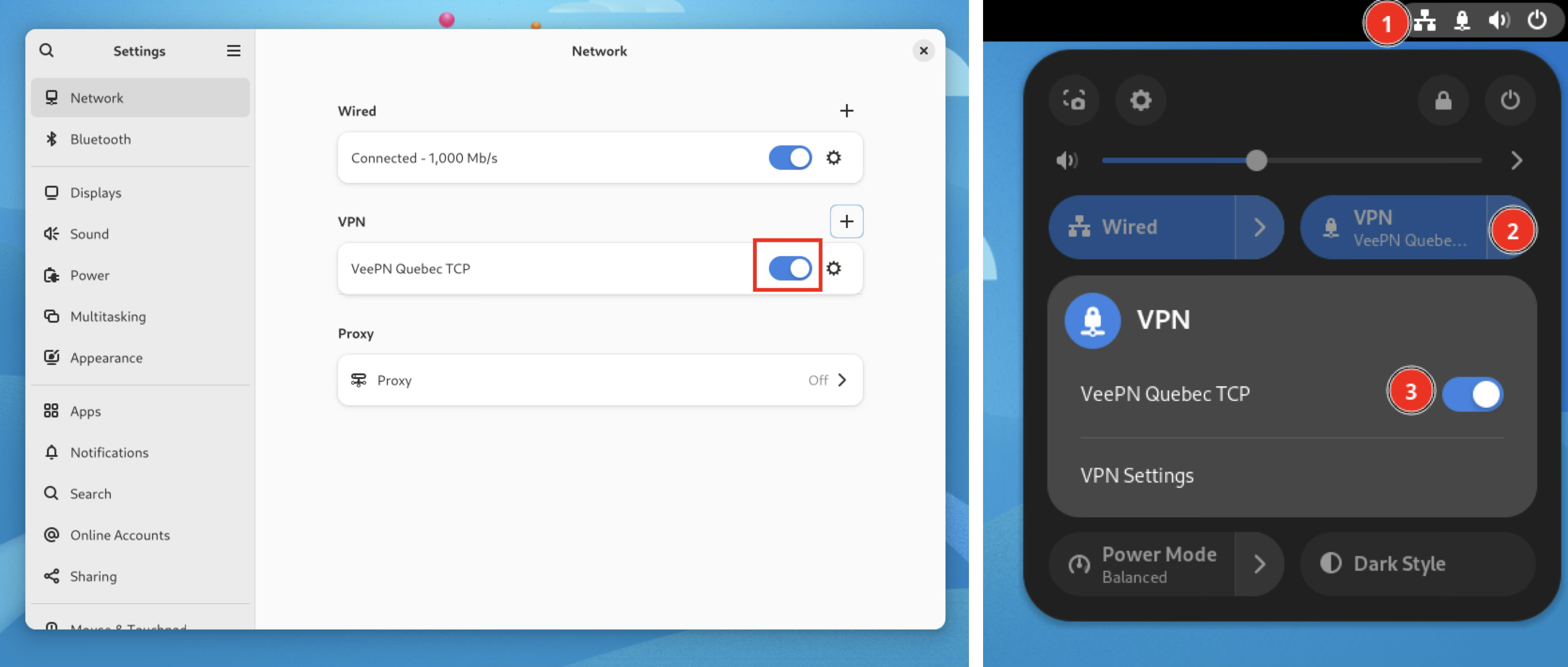 VeePN Connect to VPN