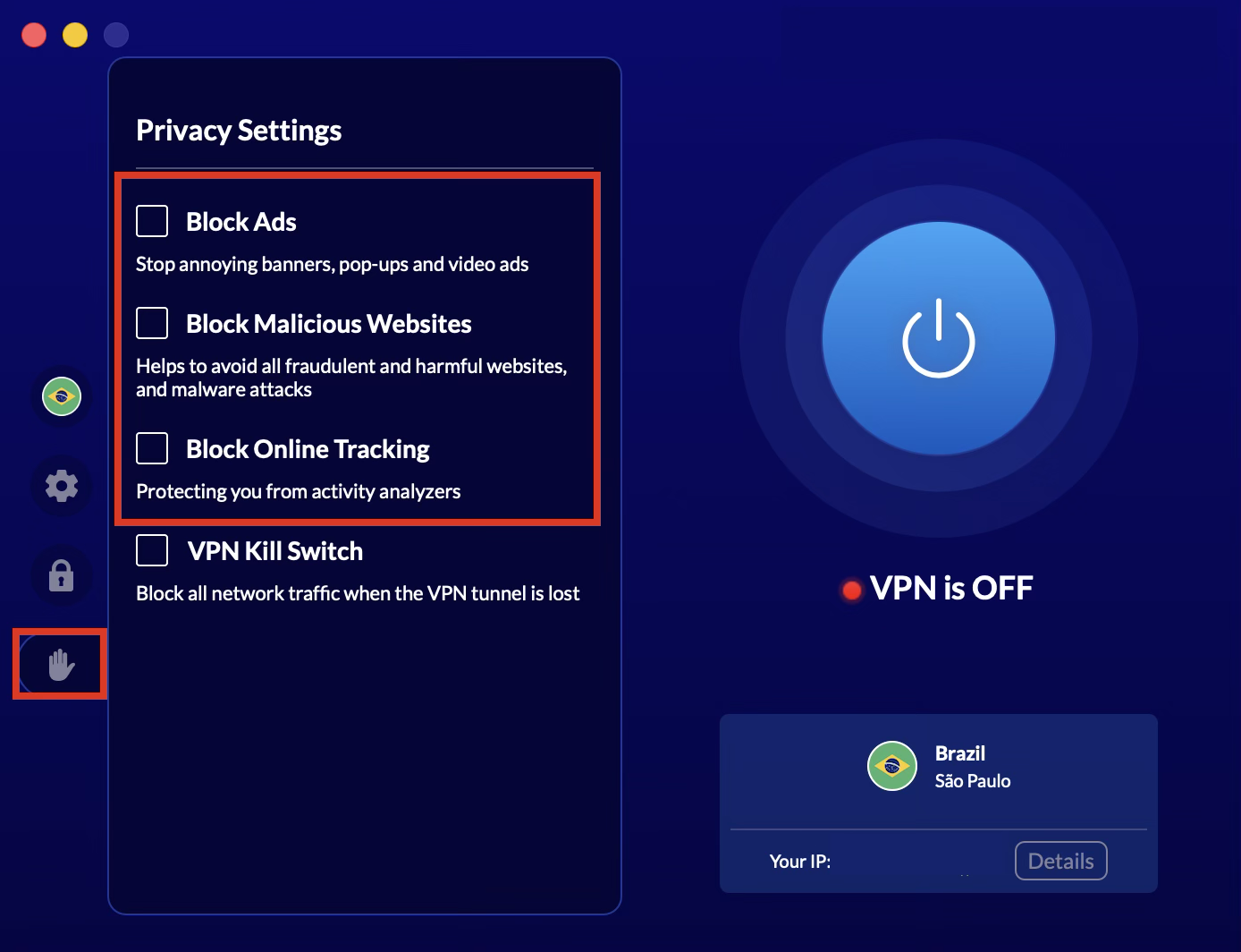 VeePN macOS Adblock Setup