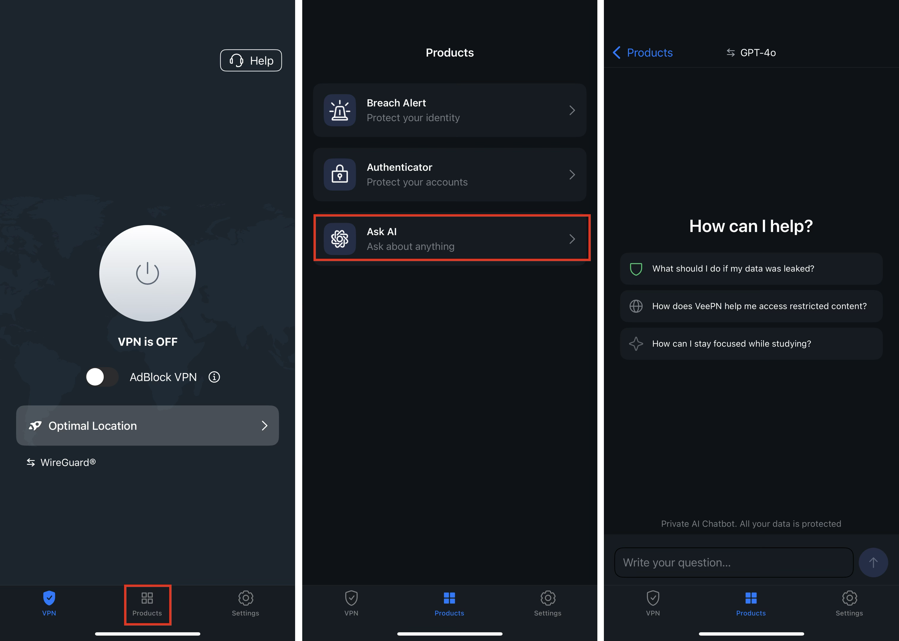 VeePN Ai Assistant Setup